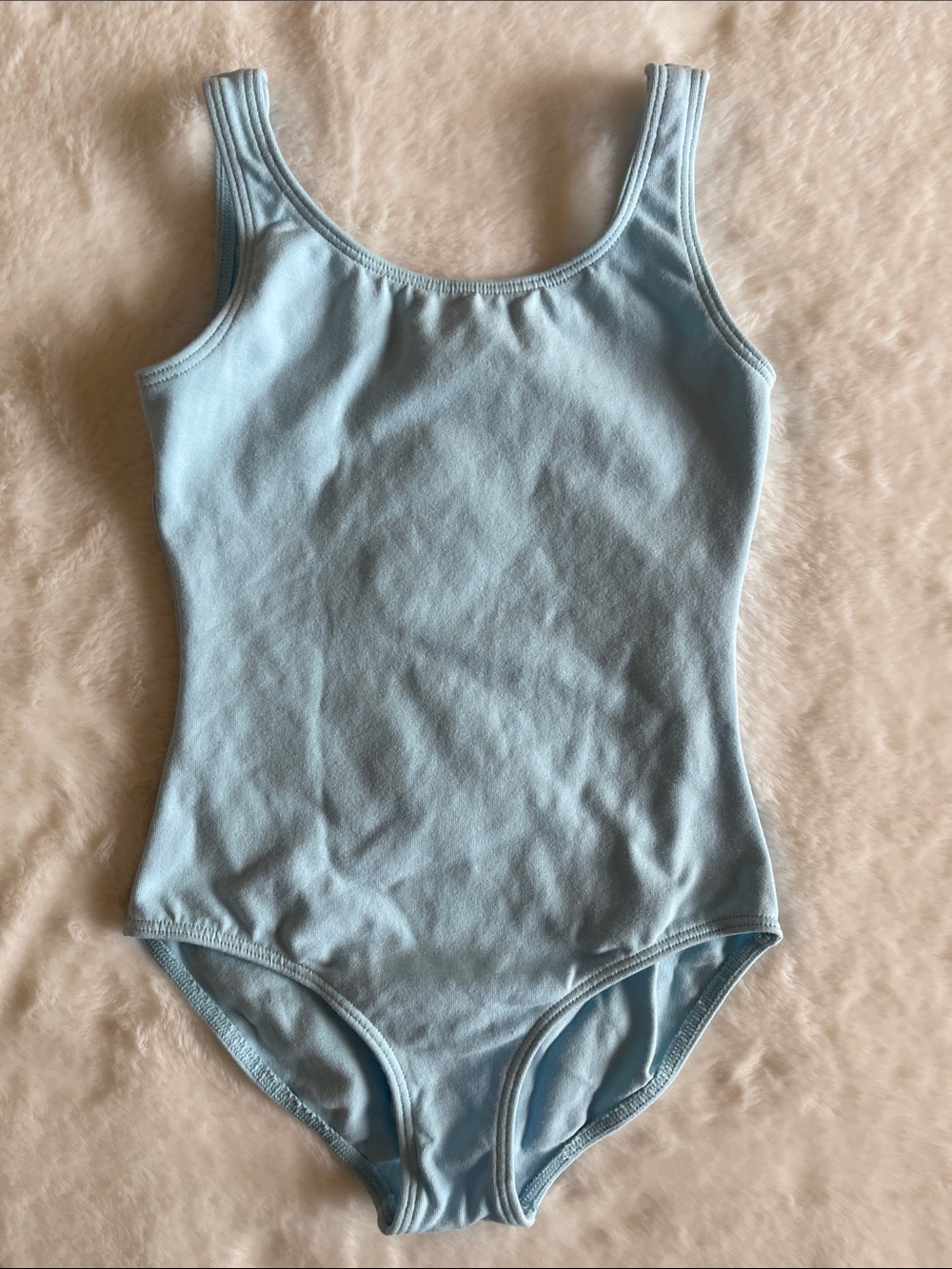 Bloch Classic Light Blue Kids Leotard  Ballet SZ 6X -7